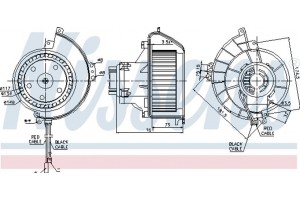 Nissens Βεντιλατέρ Εσωτερικού Χώρου - 87081