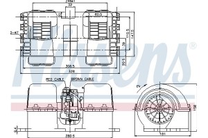 Nissens Βεντιλατέρ Εσωτερικού Χώρου - 87133