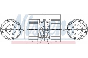 Nissens Βεντιλατέρ Εσωτερικού Χώρου - 87448