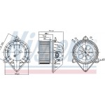 Nissens Βεντιλατέρ Εσωτερικού Χώρου - 87024