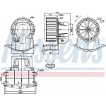 Nissens Βεντιλατέρ Εσωτερικού Χώρου - 87033