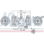 Nissens Βεντιλατέρ Εσωτερικού Χώρου - 87037
