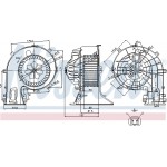 Nissens Βεντιλατέρ Εσωτερικού Χώρου - 87049