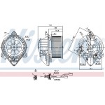 Nissens Βεντιλατέρ Εσωτερικού Χώρου - 87053