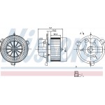 Nissens Βεντιλατέρ Εσωτερικού Χώρου - 87056