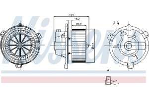 Nissens Βεντιλατέρ Εσωτερικού Χώρου - 87056
