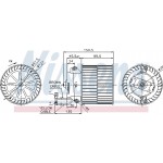 Nissens Βεντιλατέρ Εσωτερικού Χώρου - 87057