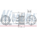 Nissens Βεντιλατέρ Εσωτερικού Χώρου - 87061