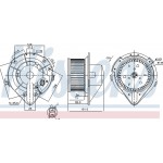 Nissens Βεντιλατέρ Εσωτερικού Χώρου - 87066