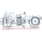 Nissens Βεντιλατέρ Εσωτερικού Χώρου - 87086