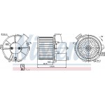 Nissens Βεντιλατέρ Εσωτερικού Χώρου - 87092