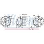 Nissens Βεντιλατέρ Εσωτερικού Χώρου - 87127