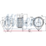 Nissens Βεντιλατέρ Εσωτερικού Χώρου - 87128