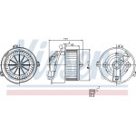 Nissens Βεντιλατέρ Εσωτερικού Χώρου - 87129