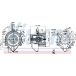 Nissens Βεντιλατέρ Εσωτερικού Χώρου - 87131
