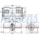 Nissens Βεντιλατέρ Εσωτερικού Χώρου - 87133