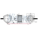 Nissens Βεντιλατέρ Εσωτερικού Χώρου - 87142