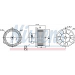 Nissens Βεντιλατέρ Εσωτερικού Χώρου - 87160