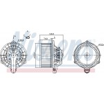 Nissens Βεντιλατέρ Εσωτερικού Χώρου - 87162