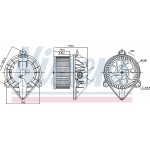 Nissens Βεντιλατέρ Εσωτερικού Χώρου - 87174