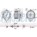 Nissens Βεντιλατέρ Εσωτερικού Χώρου - 87183