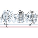Nissens Βεντιλατέρ Εσωτερικού Χώρου - 87188