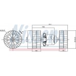 Nissens Βεντιλατέρ Εσωτερικού Χώρου - 87190