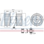 Nissens Βεντιλατέρ Εσωτερικού Χώρου - 87196