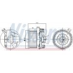 Nissens Βεντιλατέρ Εσωτερικού Χώρου - 87209