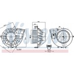 Nissens Βεντιλατέρ Εσωτερικού Χώρου - 87210