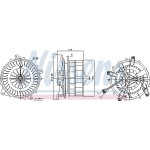 Nissens Βεντιλατέρ Εσωτερικού Χώρου - 87217