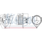 Nissens Βεντιλατέρ Εσωτερικού Χώρου - 87241