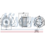Nissens Βεντιλατέρ Εσωτερικού Χώρου - 87249