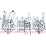 Nissens Βεντιλατέρ Εσωτερικού Χώρου - 87264