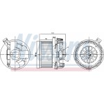 Nissens Βεντιλατέρ Εσωτερικού Χώρου - 87267