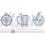 Nissens Βεντιλατέρ Εσωτερικού Χώρου - 87269