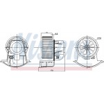 Nissens Βεντιλατέρ Εσωτερικού Χώρου - 87271