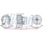 Nissens Βεντιλατέρ Εσωτερικού Χώρου - 87272