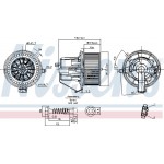 Nissens Βεντιλατέρ Εσωτερικού Χώρου - 87294