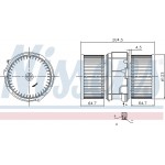 Nissens Βεντιλατέρ Εσωτερικού Χώρου - 87357