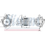 Nissens Βεντιλατέρ Εσωτερικού Χώρου - 87359