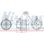 Nissens Βεντιλατέρ Εσωτερικού Χώρου - 87384