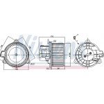 Nissens Βεντιλατέρ Εσωτερικού Χώρου - 87392