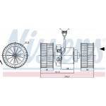 Nissens Βεντιλατέρ Εσωτερικού Χώρου - 87400