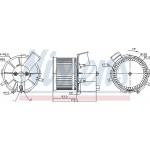 Nissens Βεντιλατέρ Εσωτερικού Χώρου - 87405