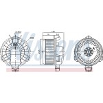 Nissens Βεντιλατέρ Εσωτερικού Χώρου - 87419