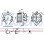 Nissens Βεντιλατέρ Εσωτερικού Χώρου - 87432