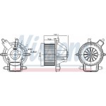 Nissens Βεντιλατέρ Εσωτερικού Χώρου - 87464