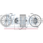 Nissens Βεντιλατέρ Εσωτερικού Χώρου - 87479
