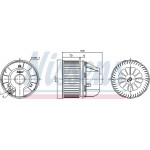 Nissens Βεντιλατέρ Εσωτερικού Χώρου - 87490